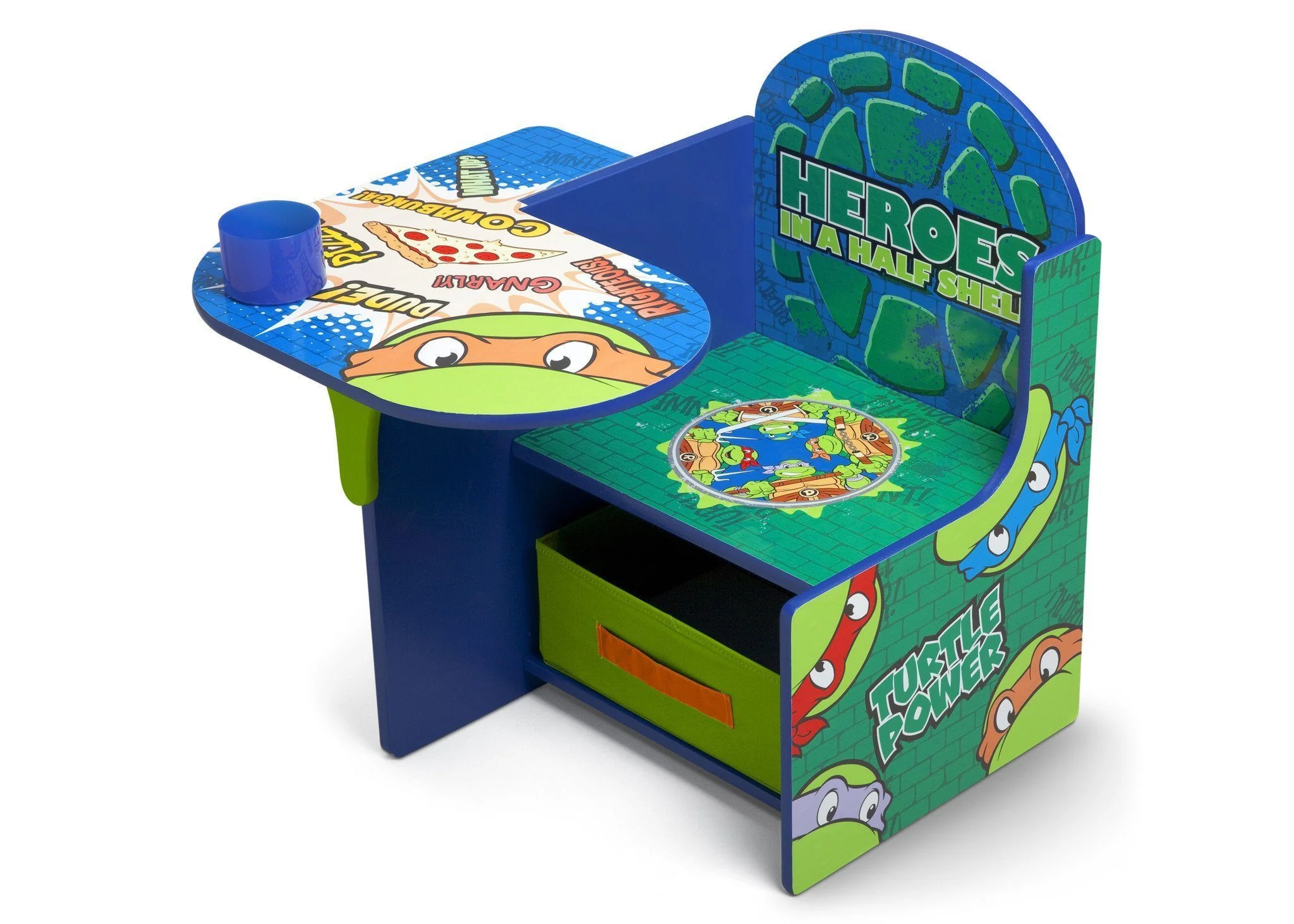 Teenage Mutant Ninja Turtles Chair Desk with Storage Bin - Image 5