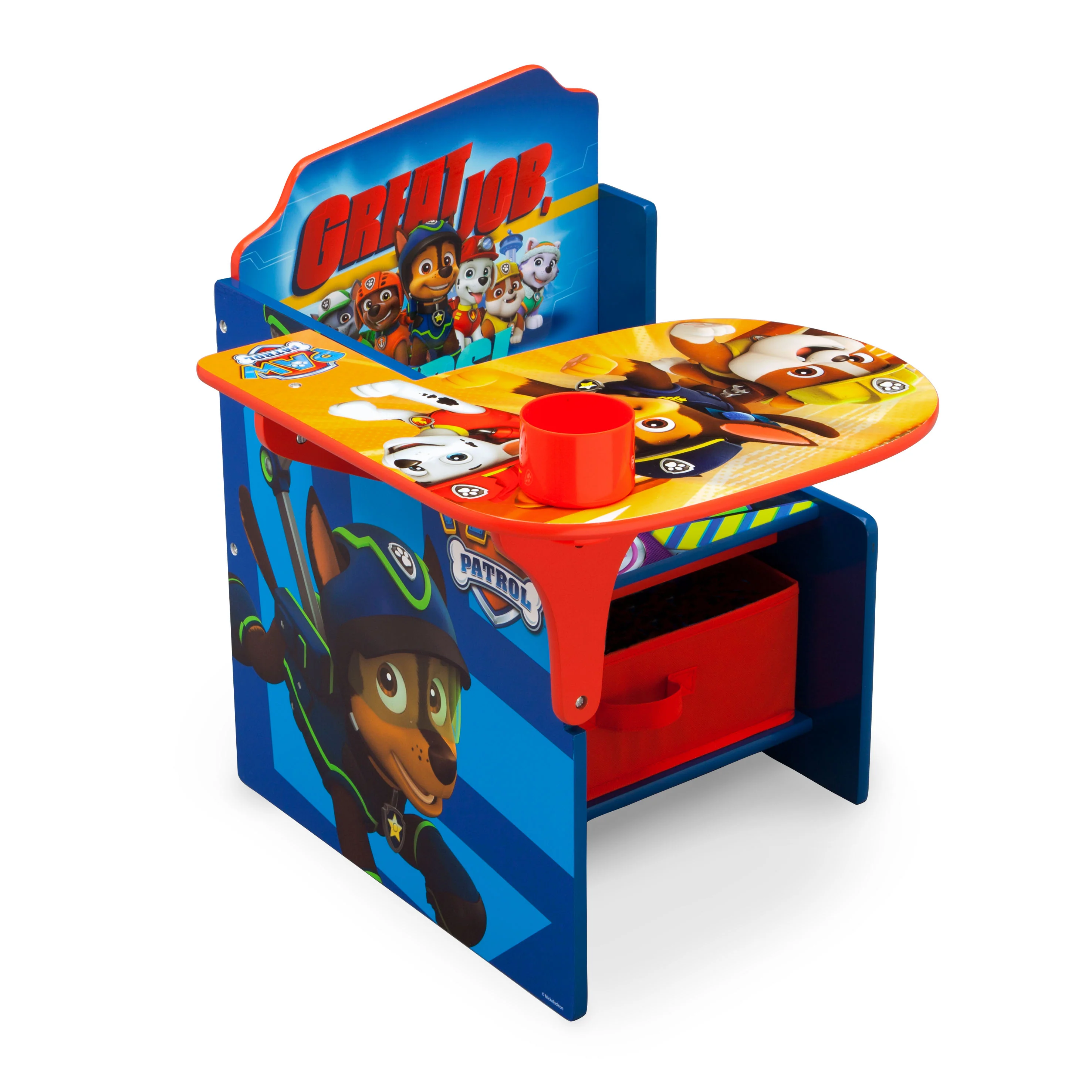 PAW Patrol Chair Desk with Storage Bin - Image 6