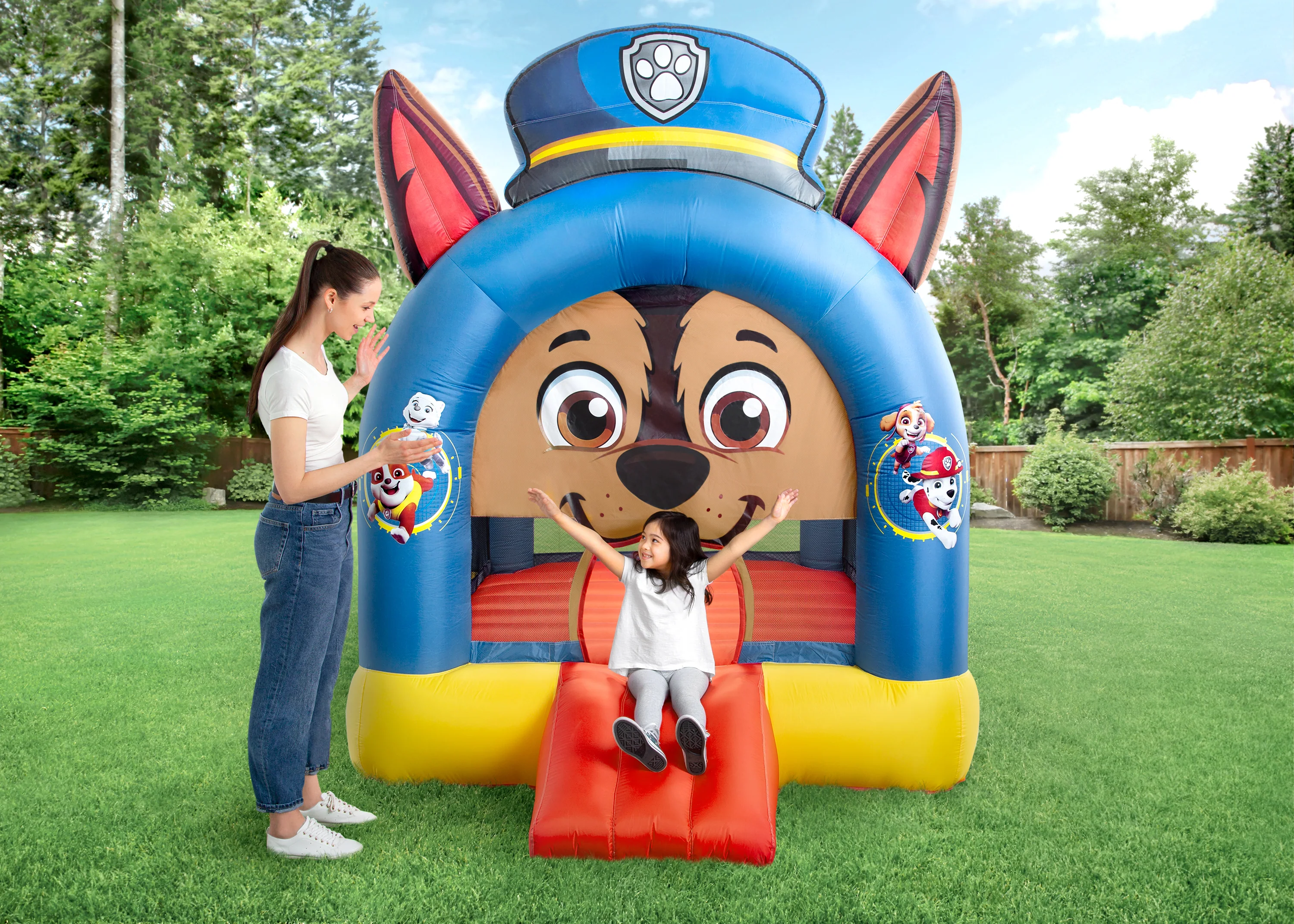PAW Patrol Inflatable Bounce House for Kids - Includes Heavy Duty Blower - Image 2
