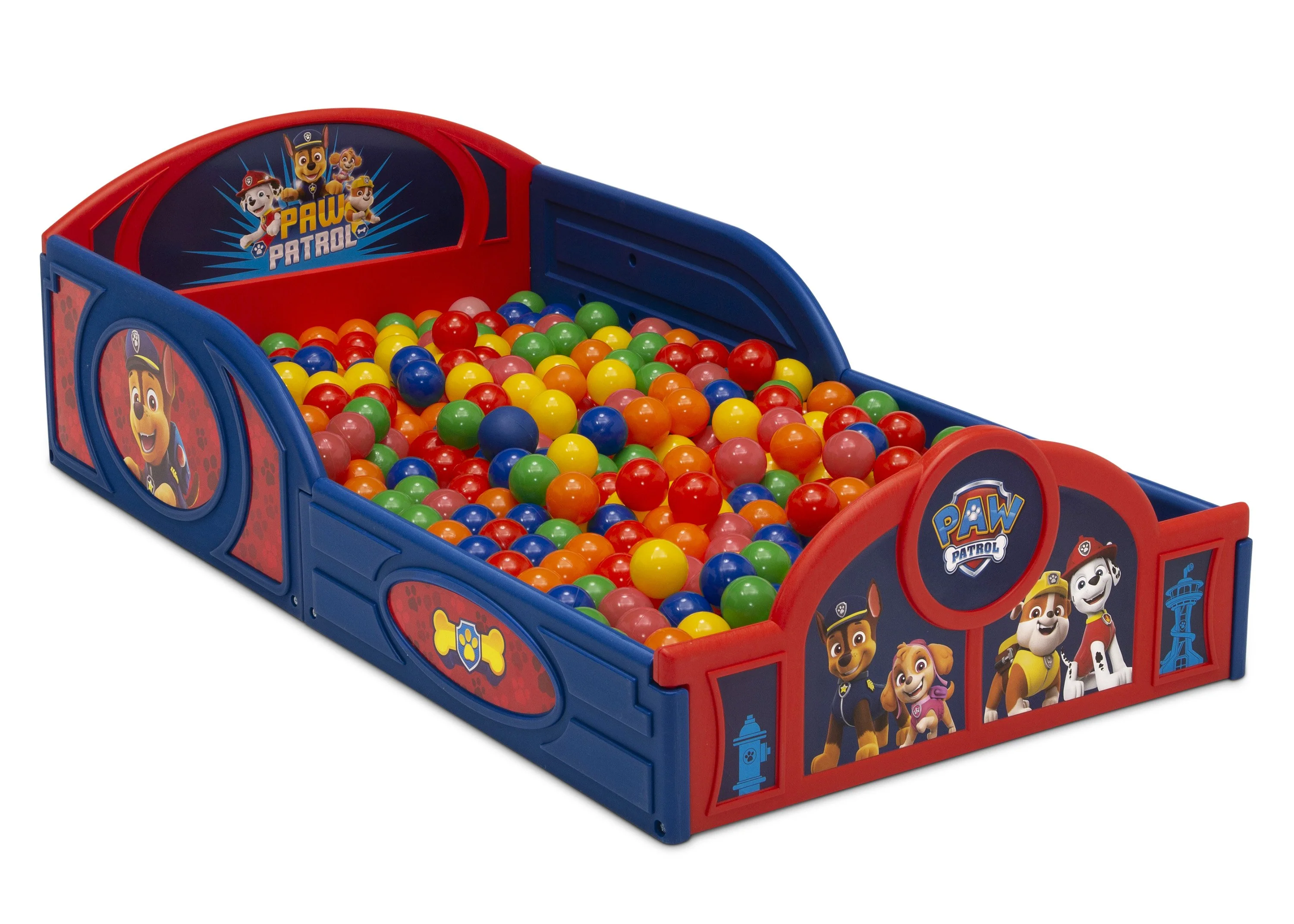 PAW Patrol Plastic Sleep and Play Toddler Bed - Image 5