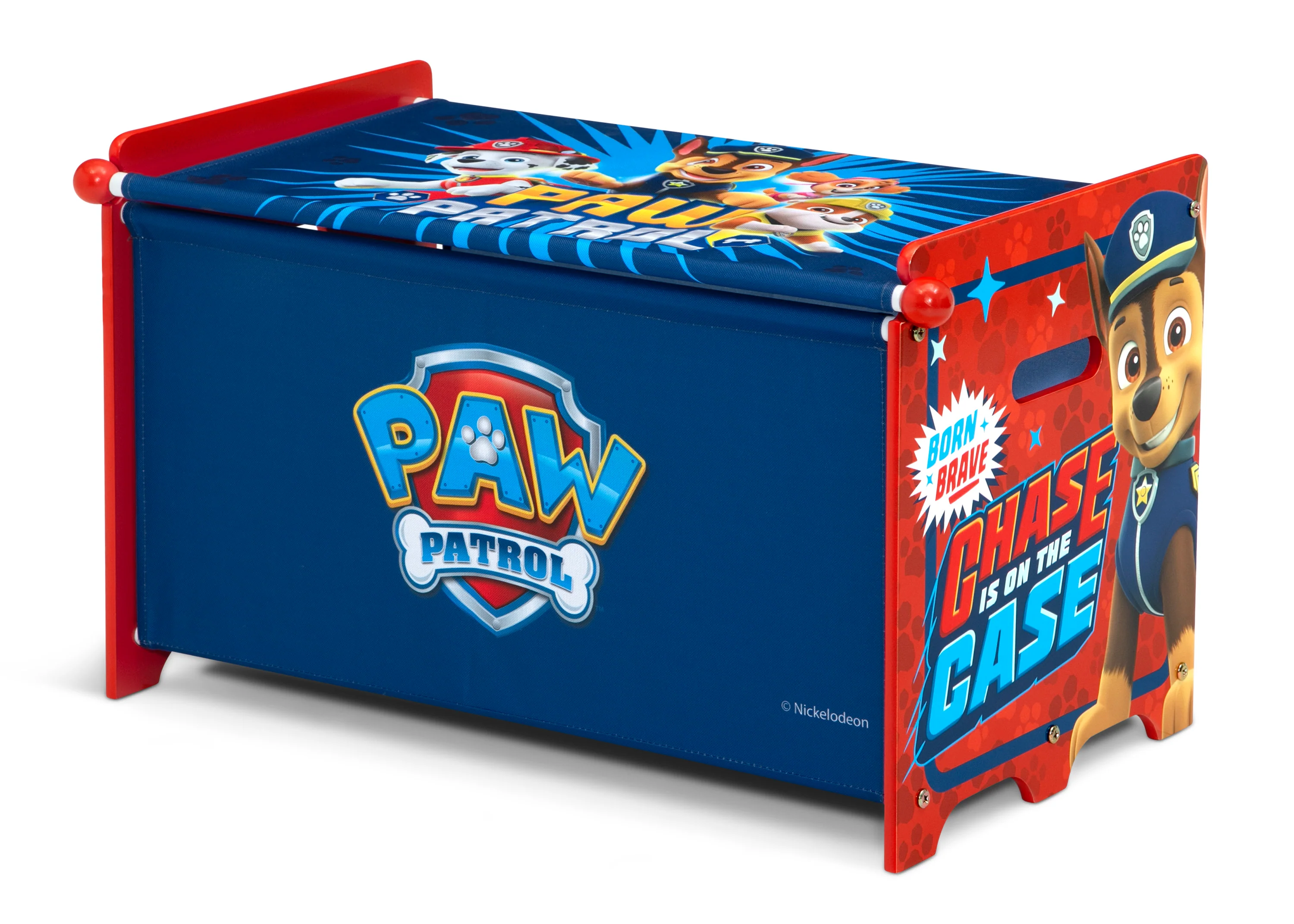 PAW Patrol Toy Box Toy Box with Retractable Fabric Top - Image 3
