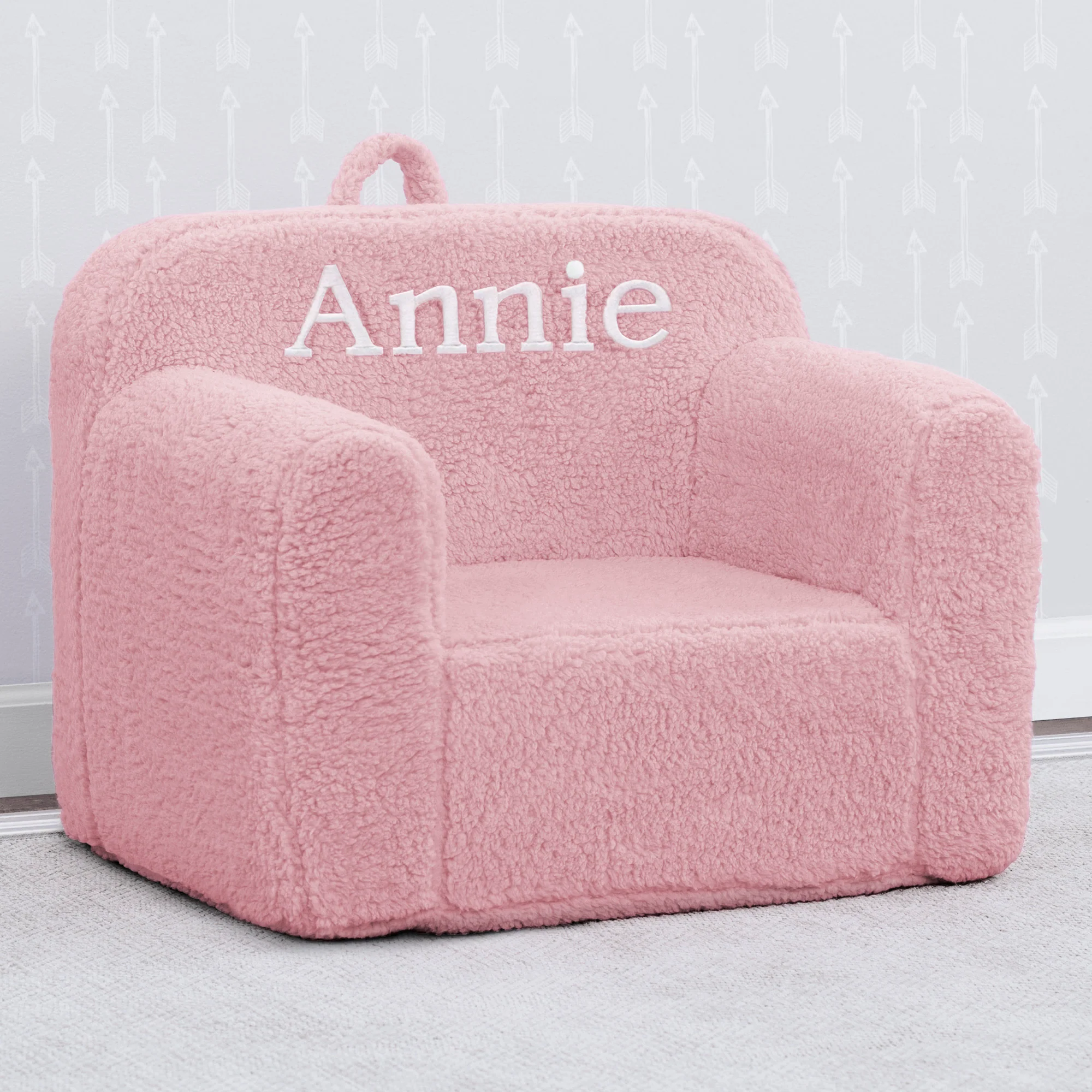 Personalized Cozee Sherpa Chair for Kids - Image 29
