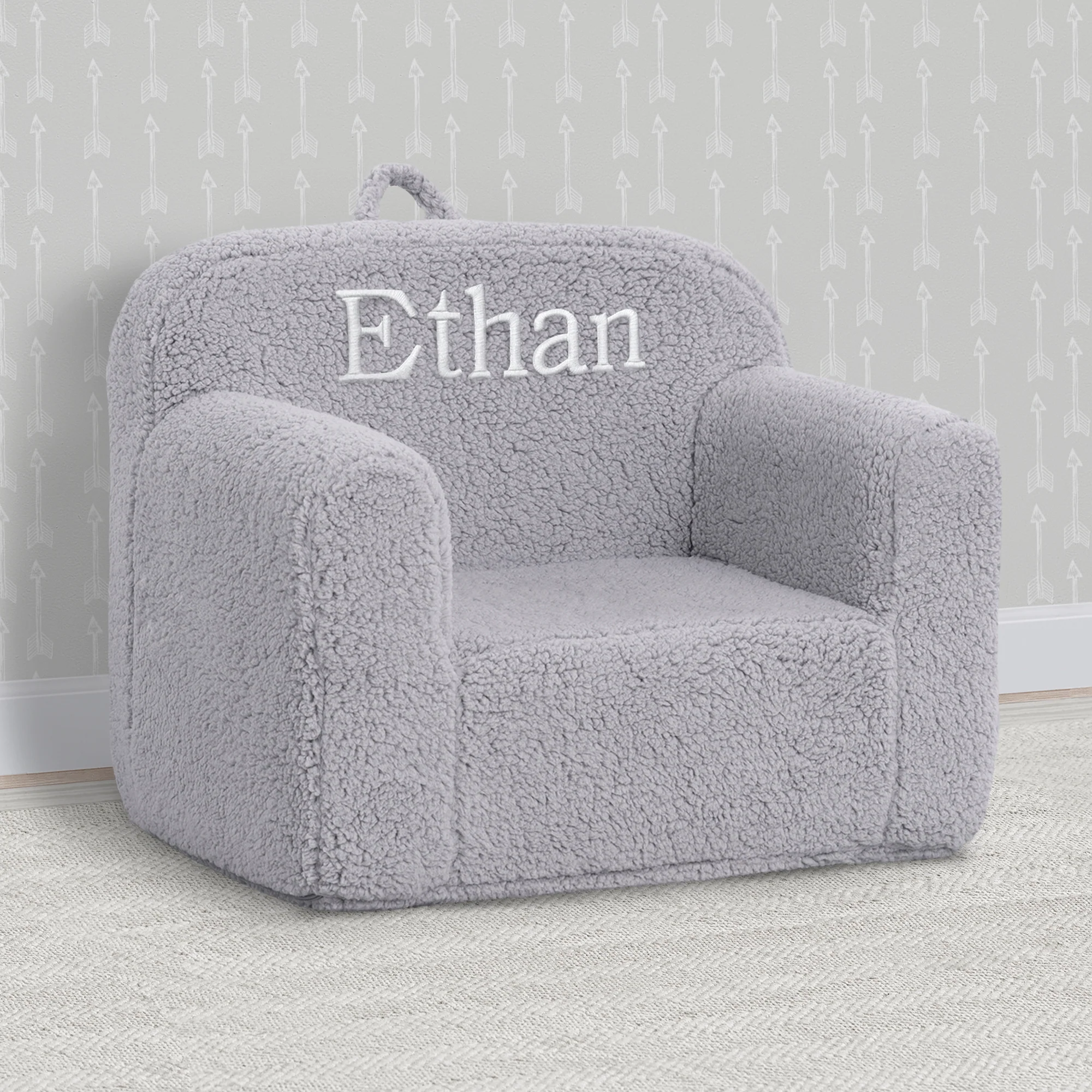 Personalized Cozee Sherpa Chair for Kids - Image 40