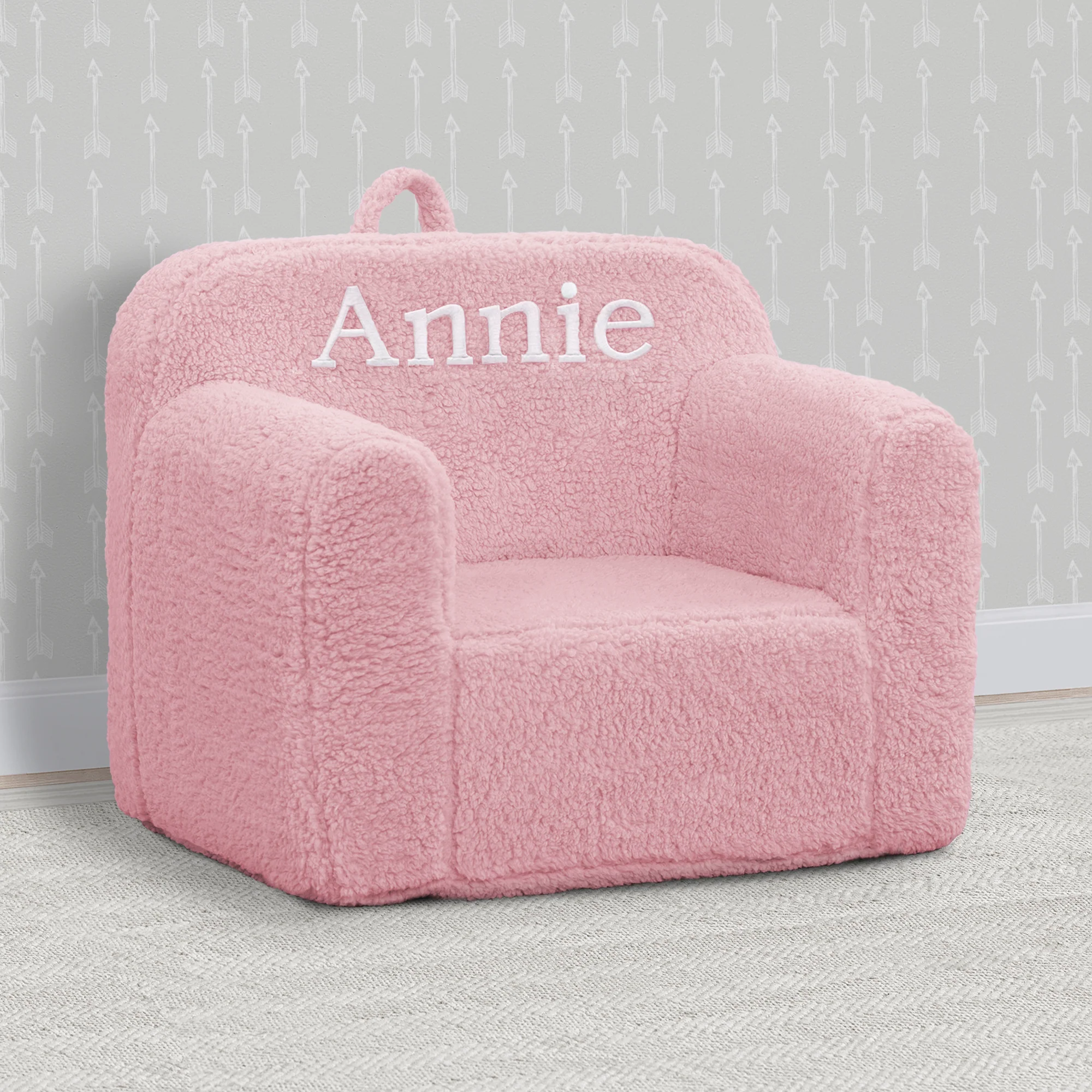 Personalized Cozee Sherpa Chair for Kids - Image 41