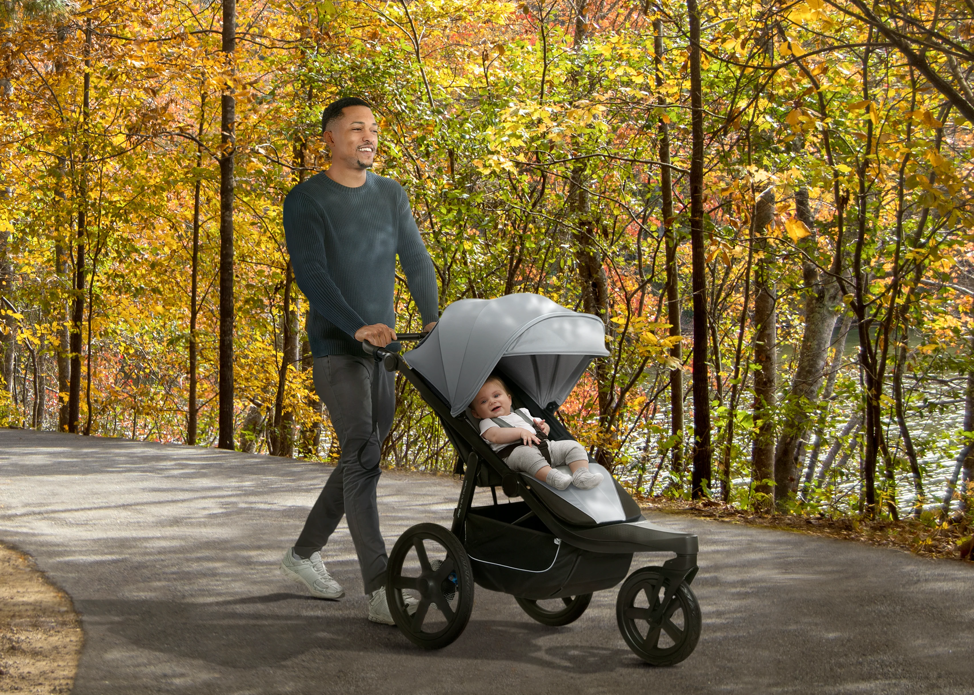 Jeep PowerGlyde Pro Jogging Stroller - Image 8