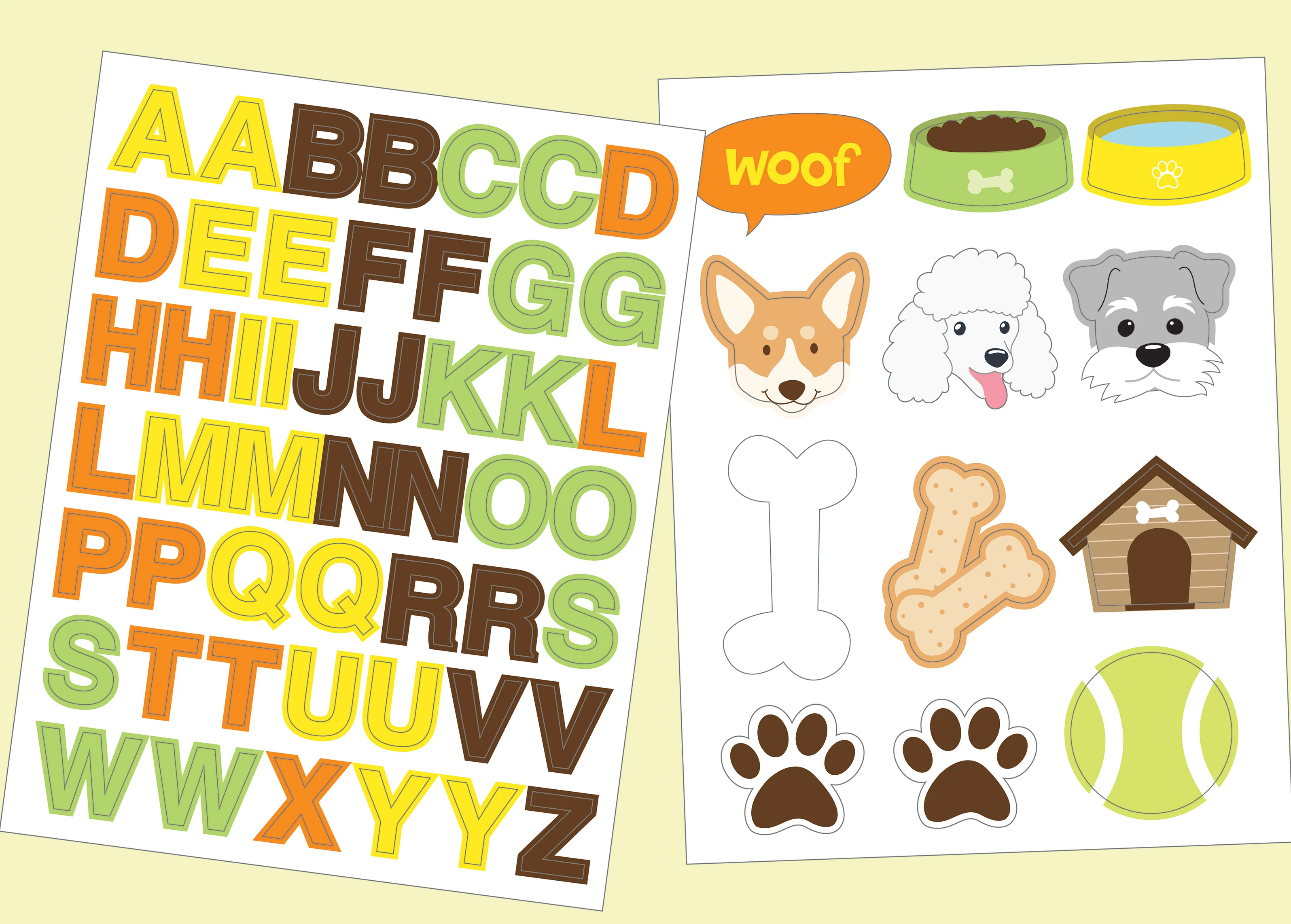 Puppy Wood Floor Toddler Bed with Reusable Stickers - Image 7