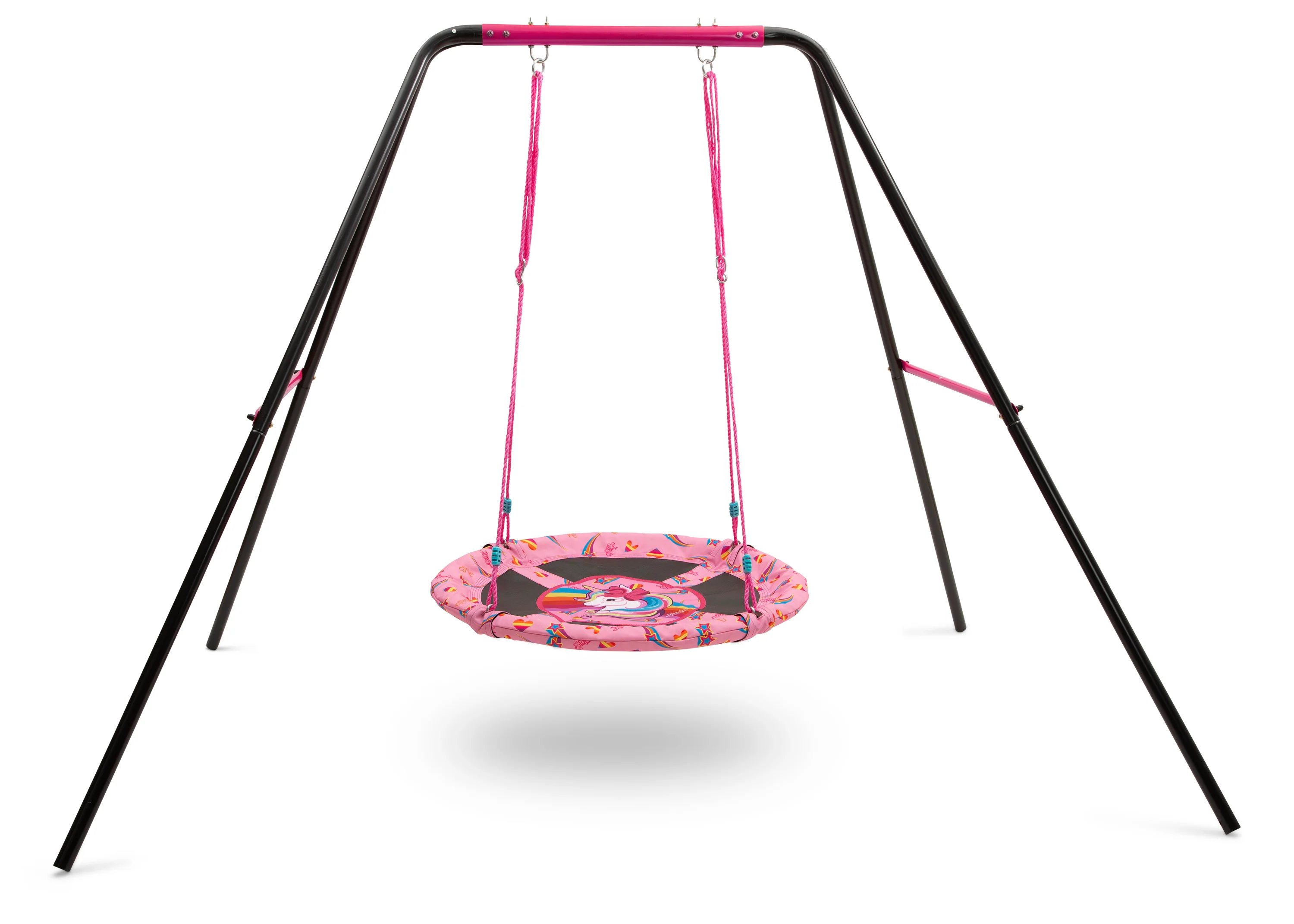 Rainbow & Unicorn 40-Inch Saucer Swing for Kids - Image 5