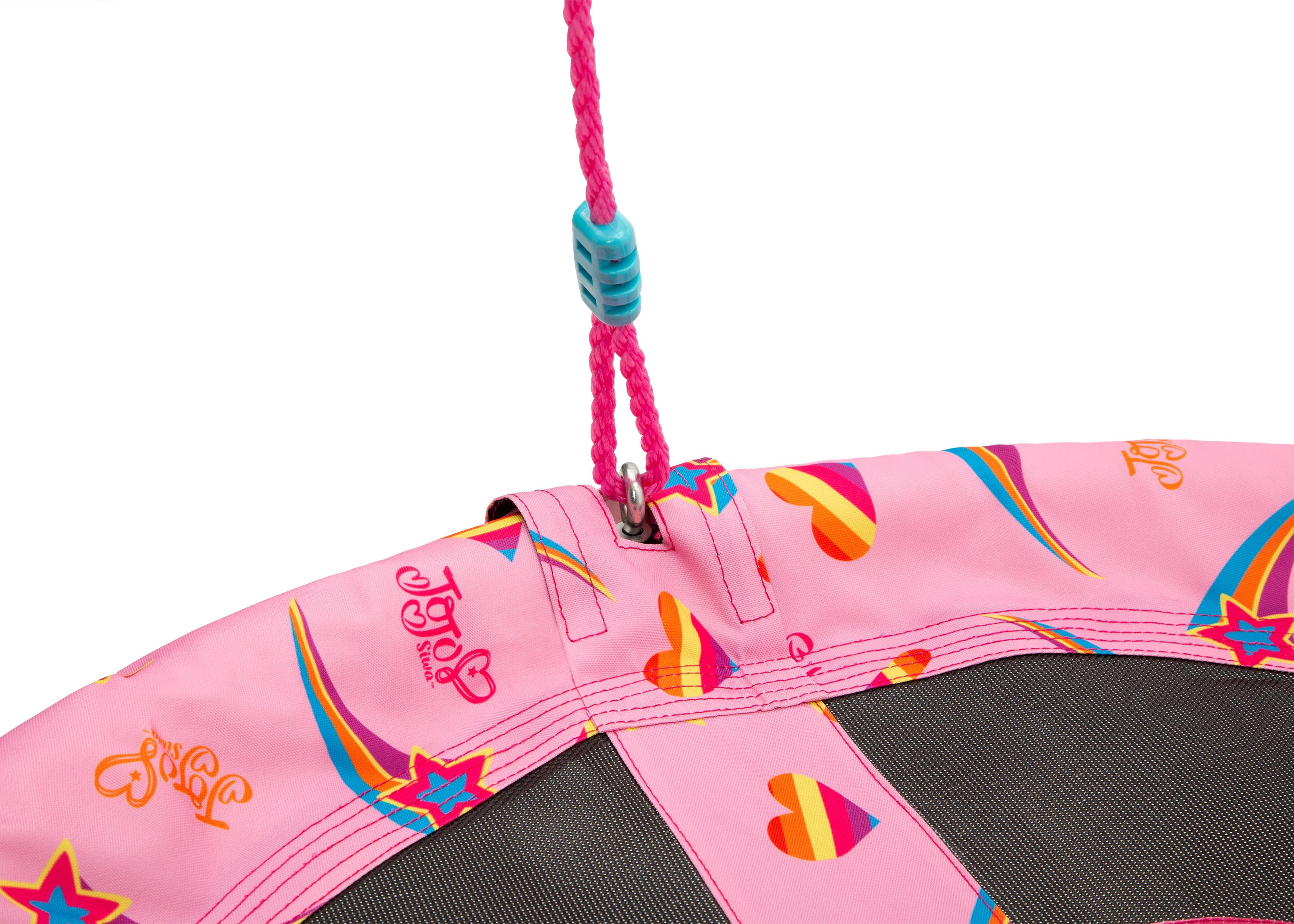 Rainbow & Unicorn 40-Inch Saucer Swing for Kids - Image 7