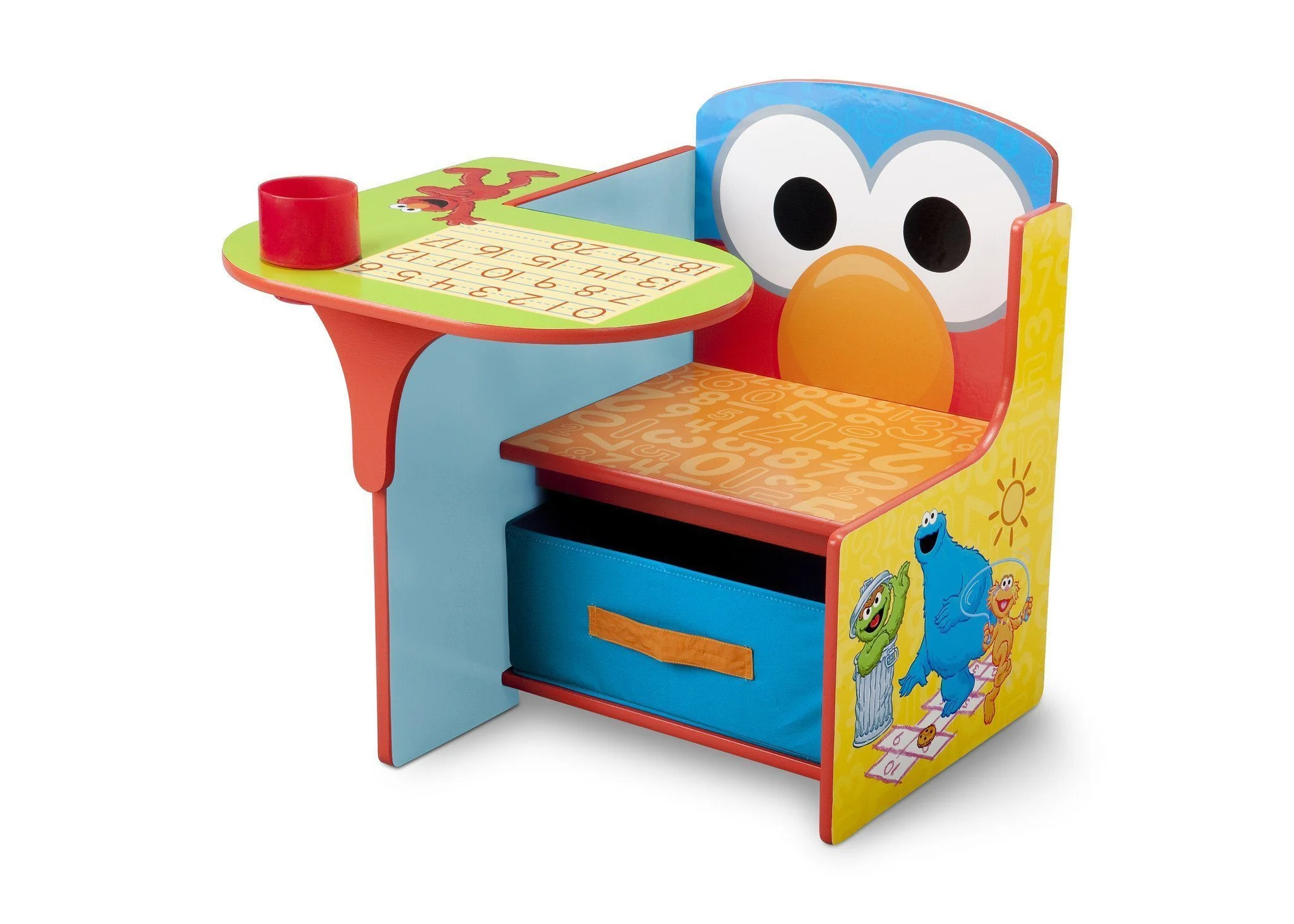 Sesame Street Chair Desk with Storage Bin - Image 3
