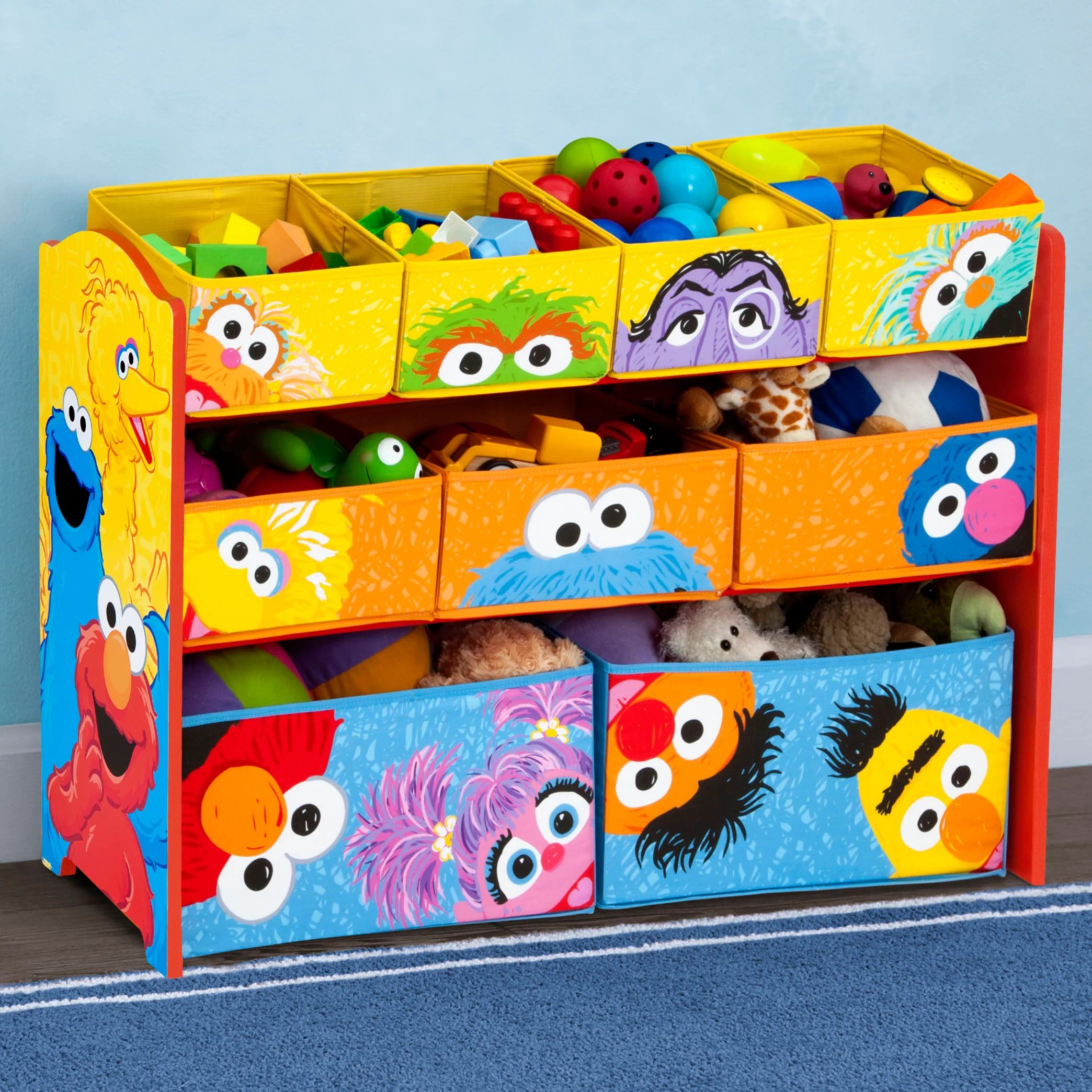 Sesame Street Deluxe Multi-Bin Toy Organizer - Image 12