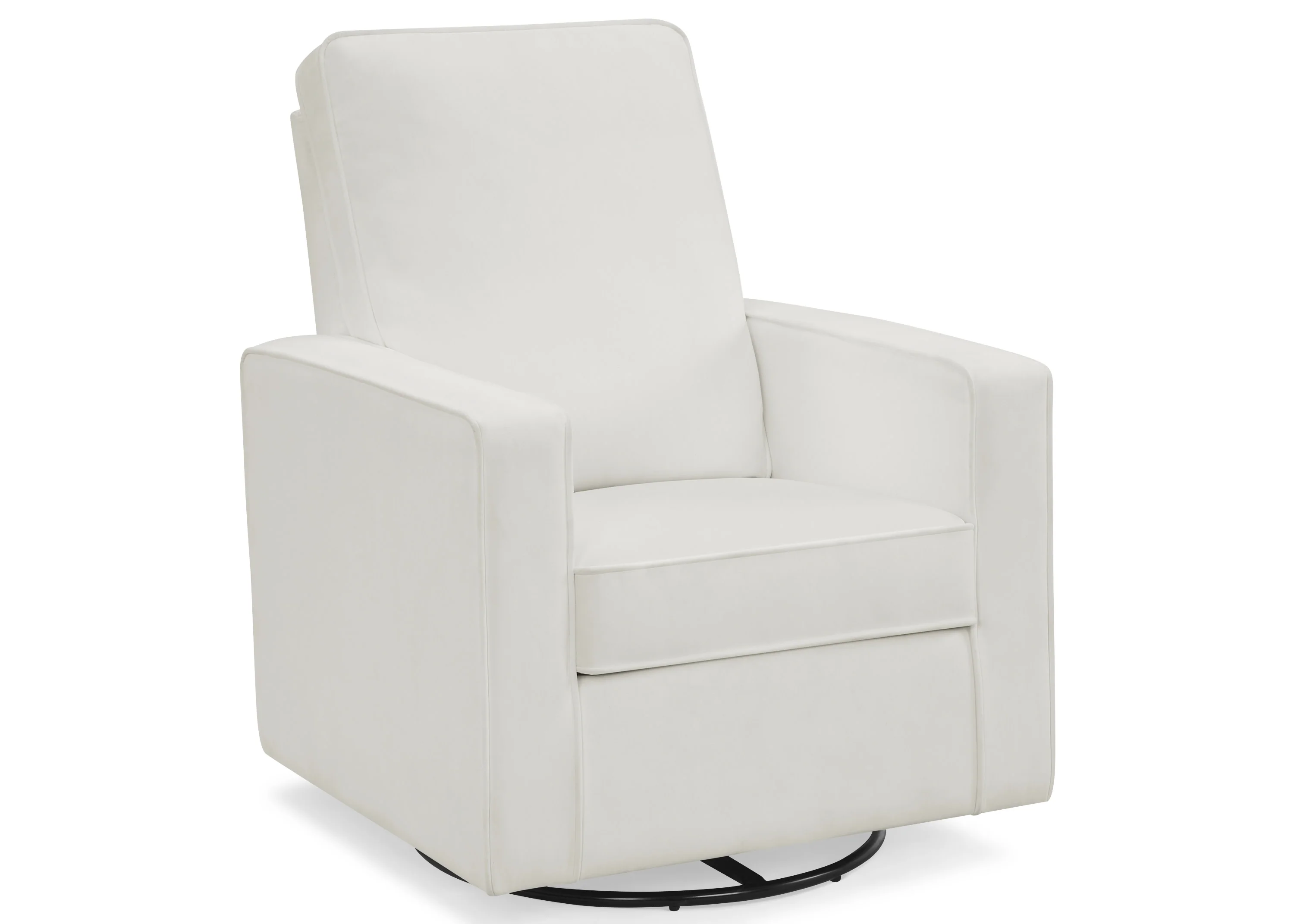 Skye Nursery Glider Swivel Chair with LiveSmart Fabric - Image 4