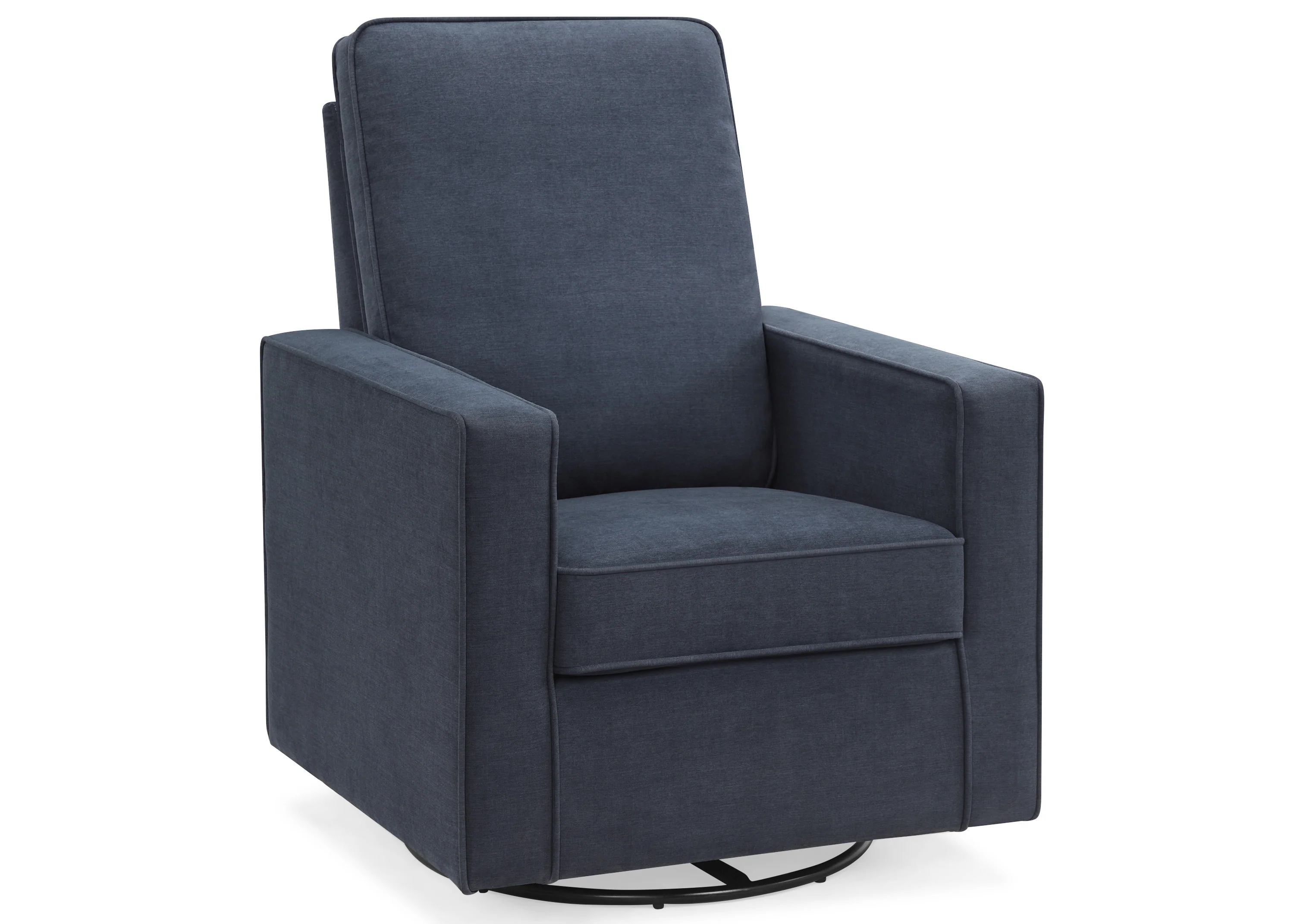 Skye Nursery Glider Swivel Chair with LiveSmart Fabric - Image 9
