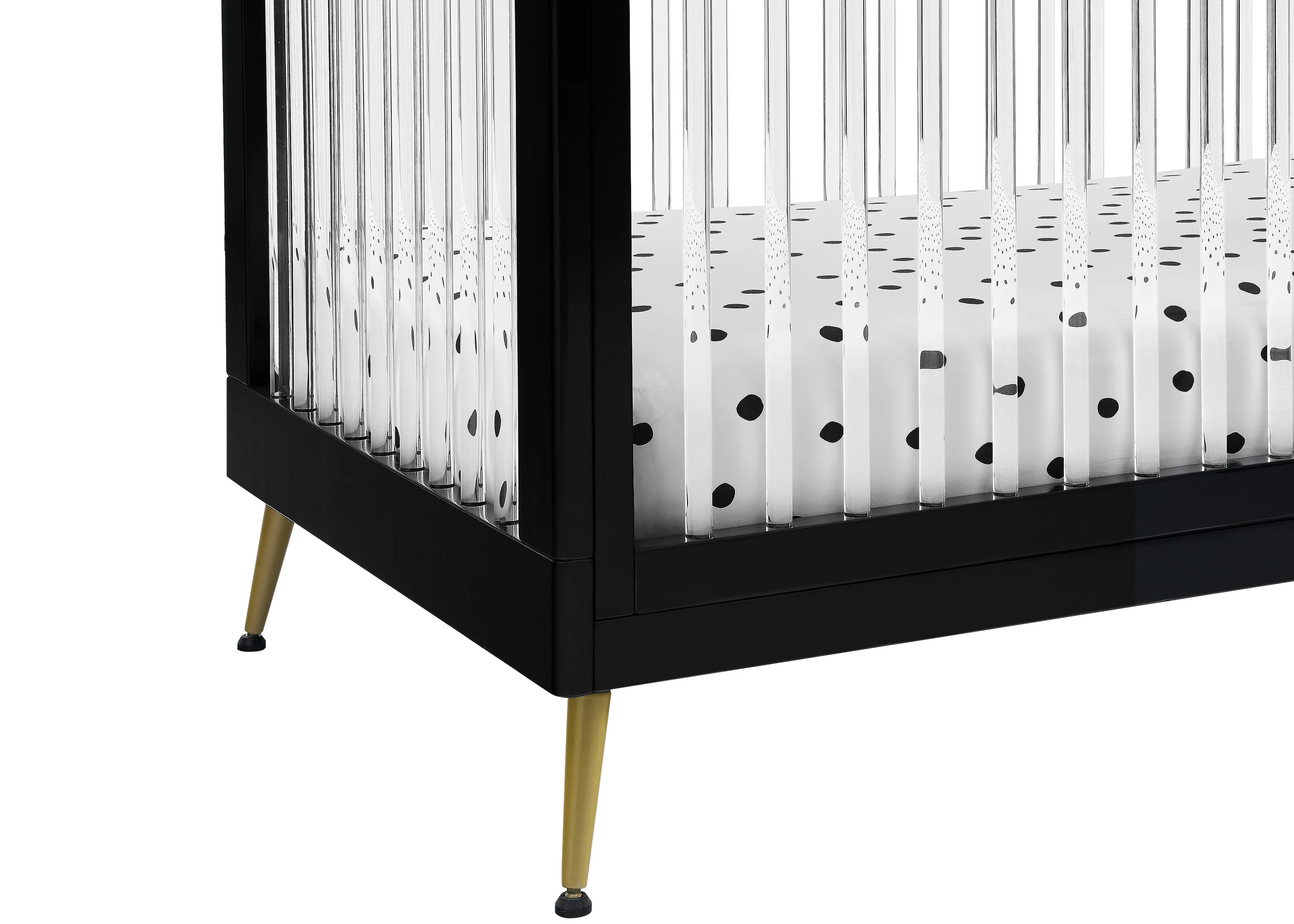 Sloane 4-in-1 Acrylic Convertible Crib - Image 30