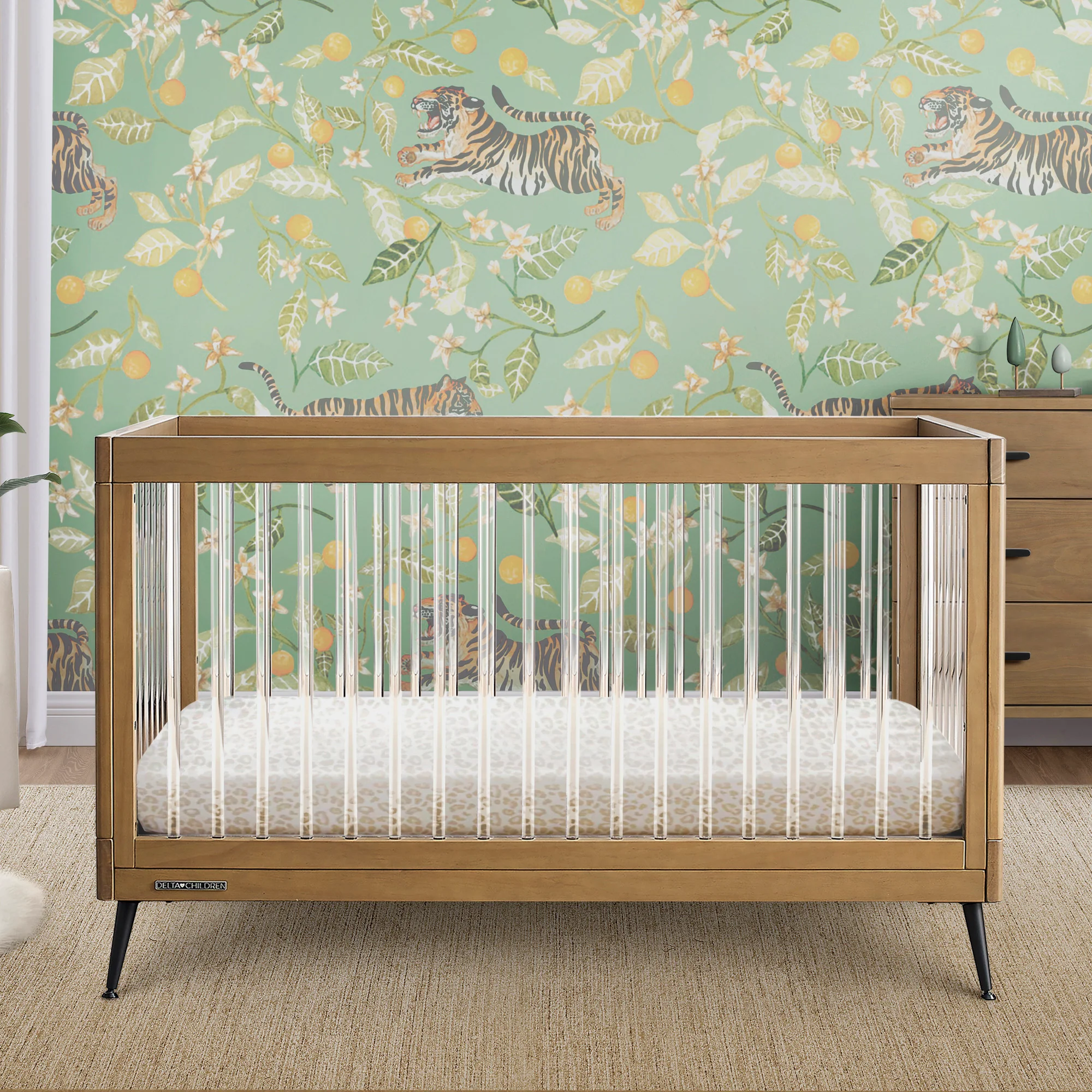 Sloane 4-in-1 Acrylic Convertible Crib - Image 51