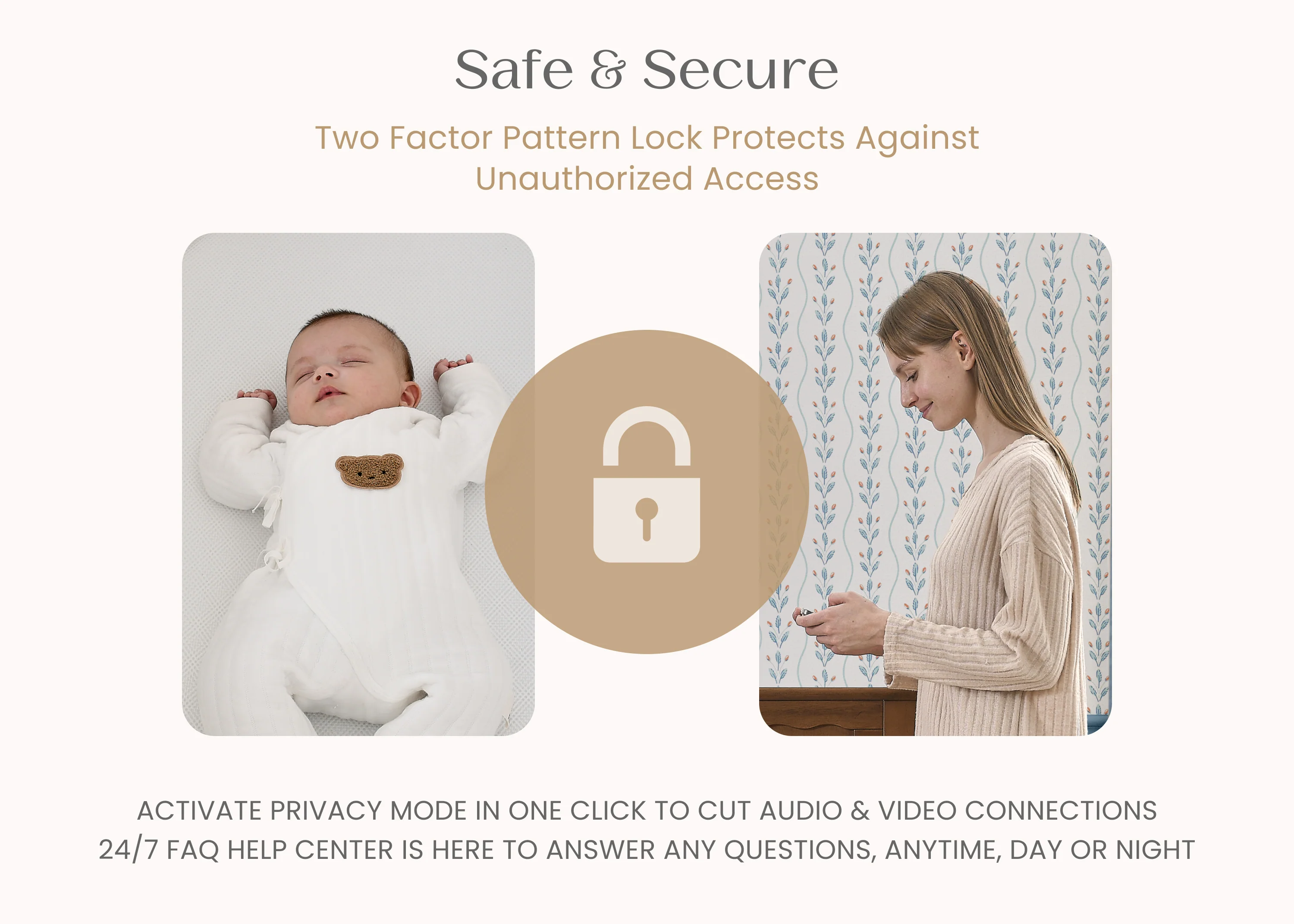 Smart Sleep Baby Monitor with Floor Stand - Image 12
