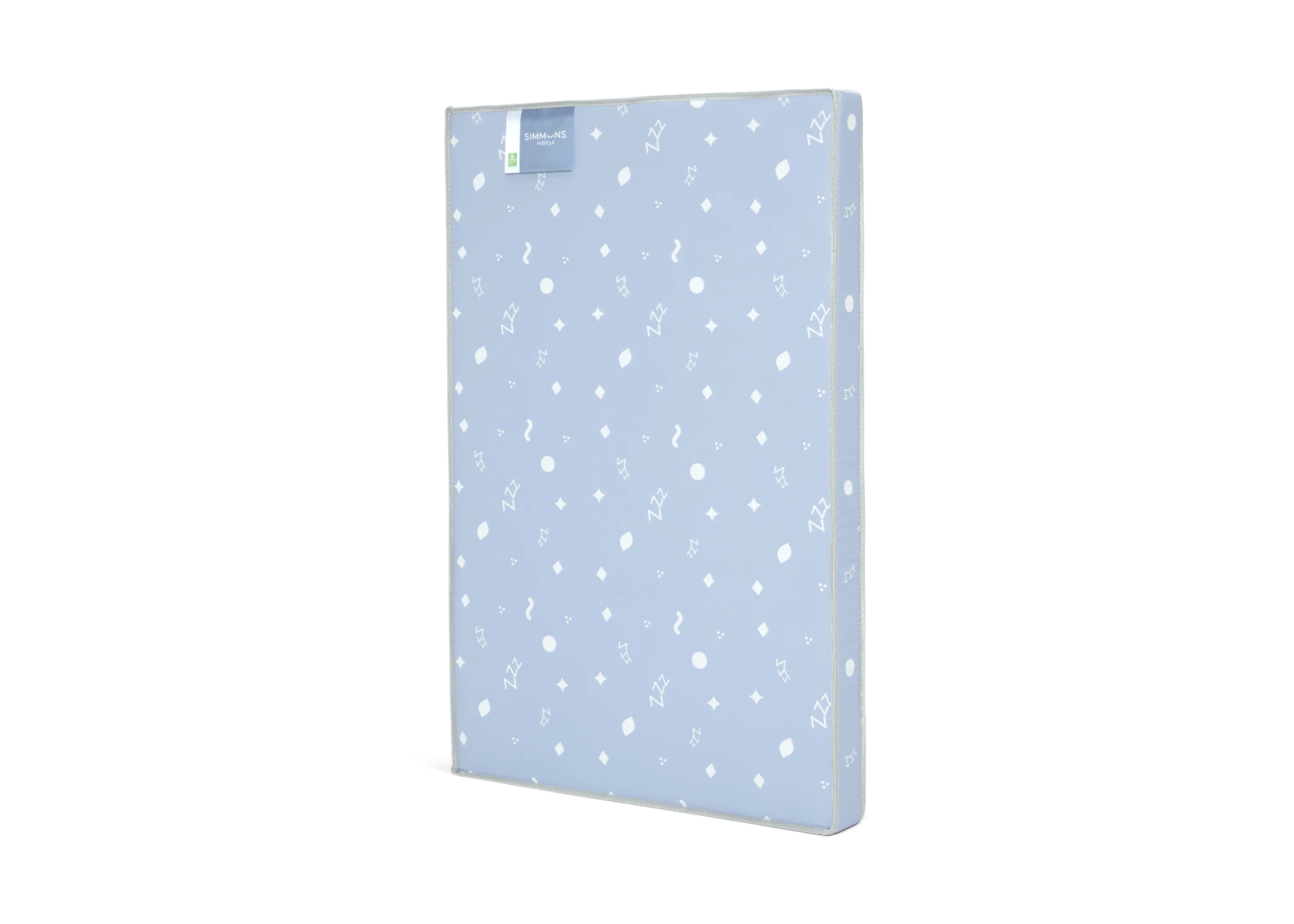 Simmons Kids® Soothing Nights 3-inch Mini/Portable Crib Mattress - Image 5