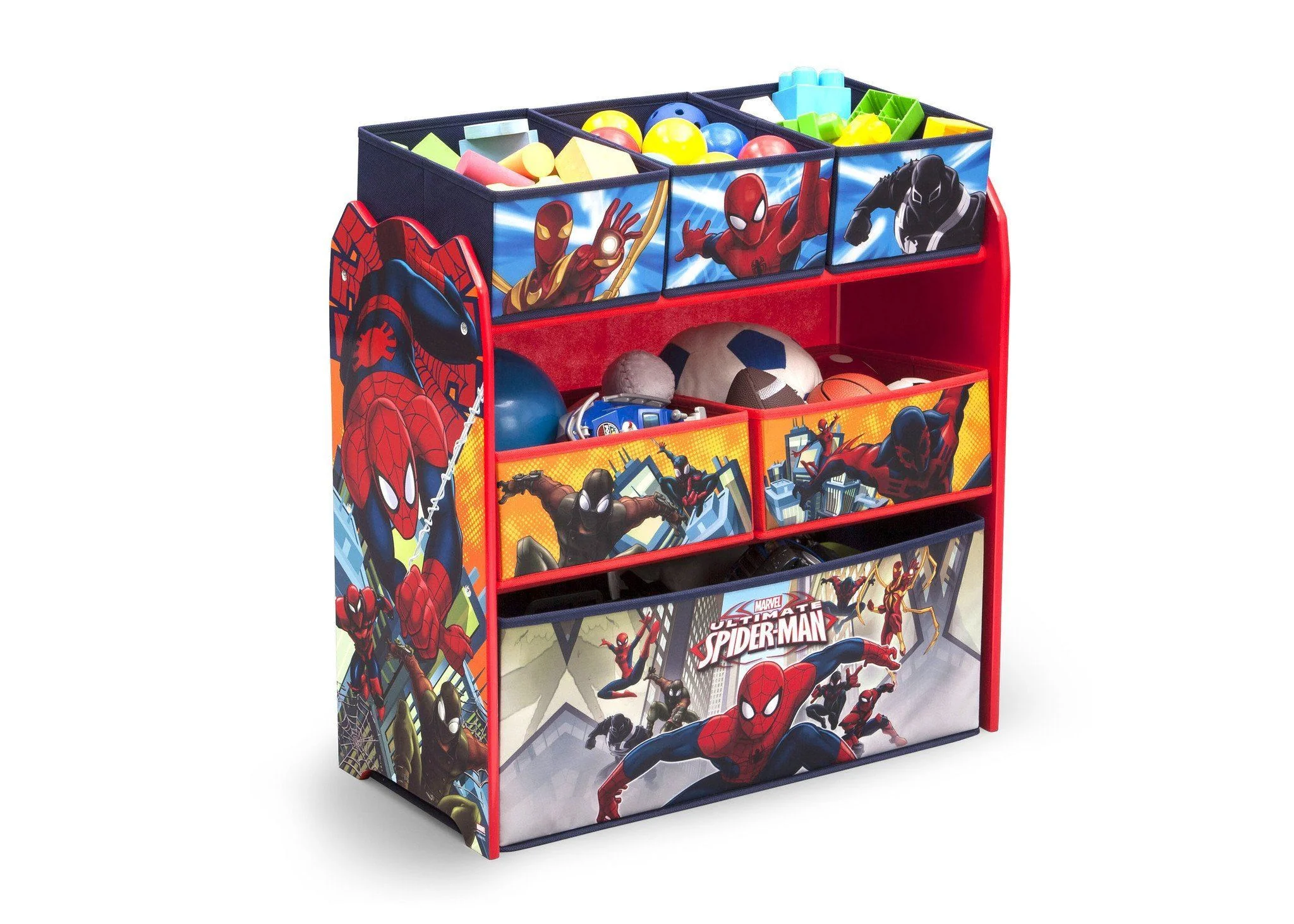 Spider-Man Multi-Bin Toy Organizer - Image 6