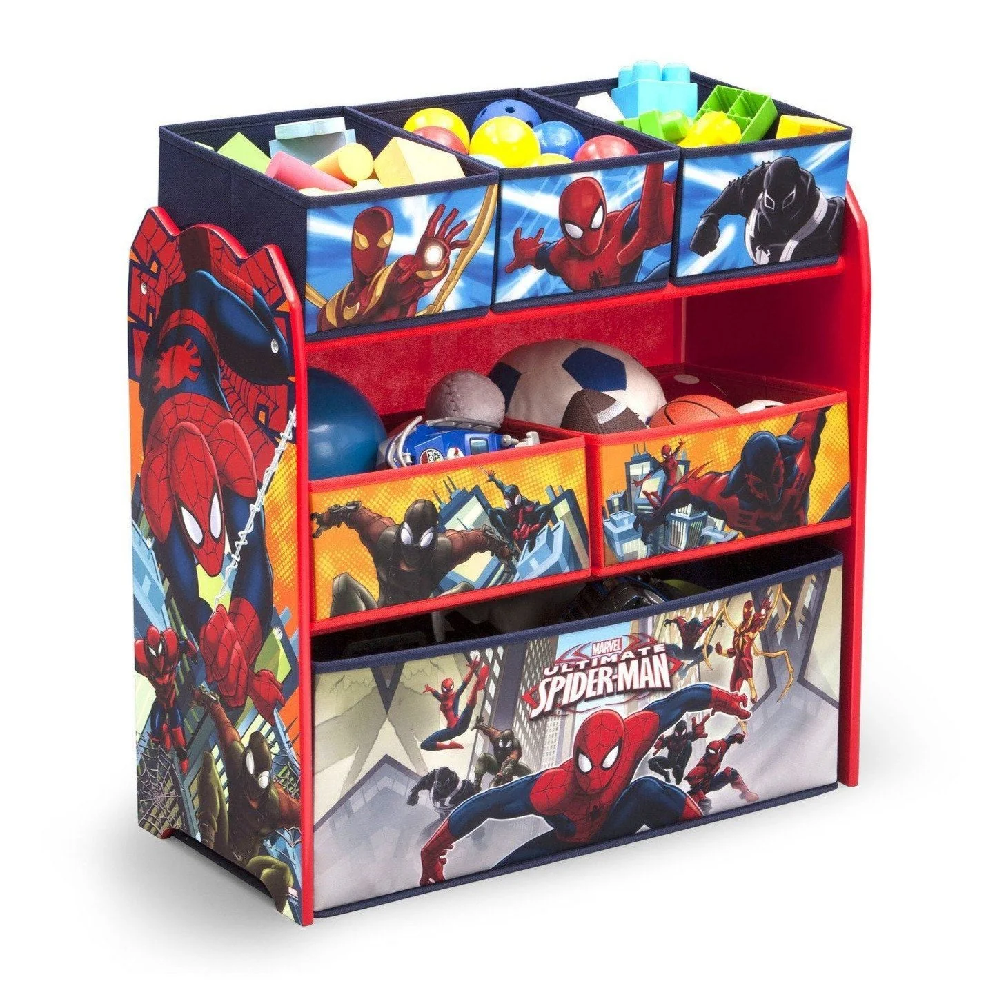 Spider-Man Multi-Bin Toy Organizer - Image 8
