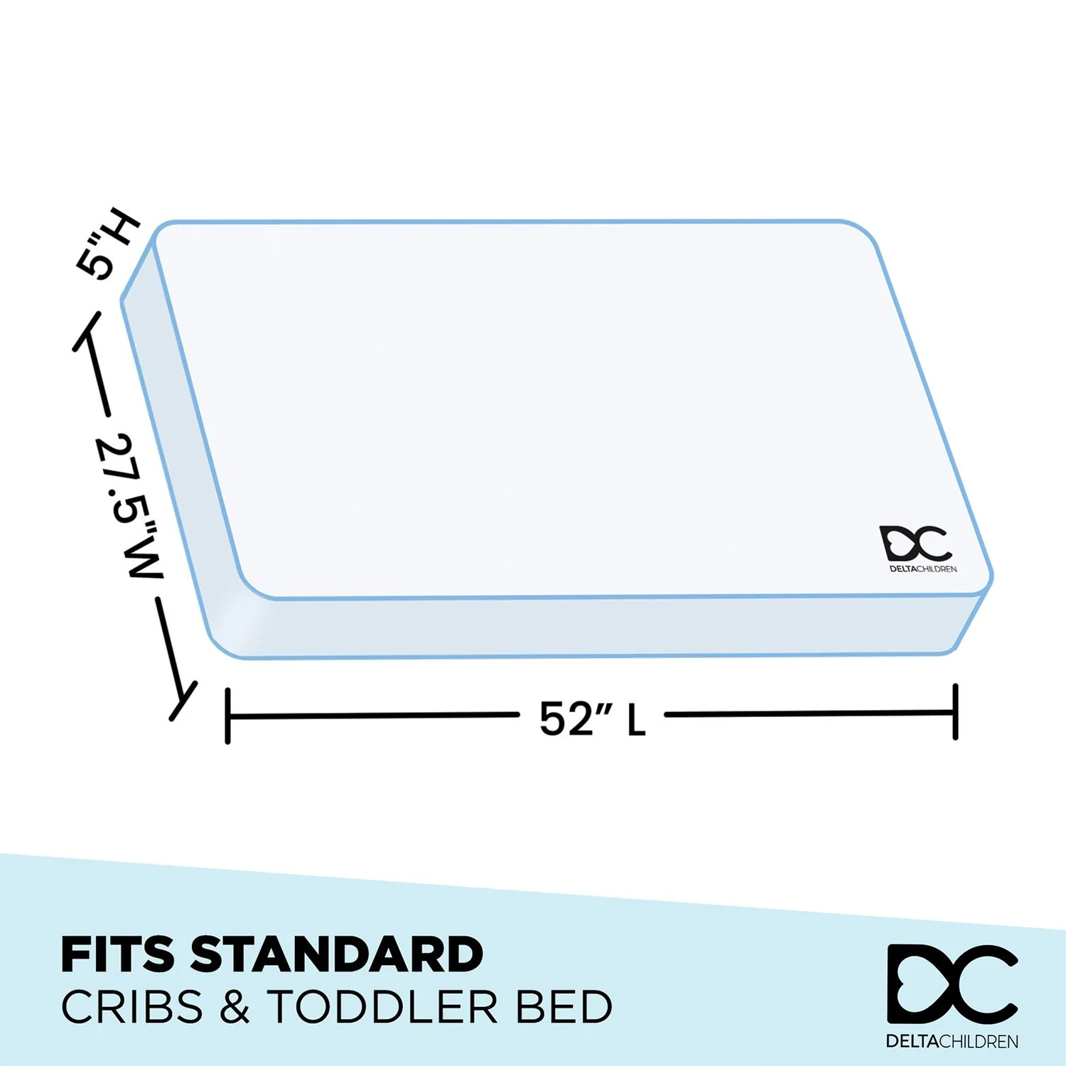 Sweet Beginnings Two-Stage Crib and Toddler Mattress - Image 6