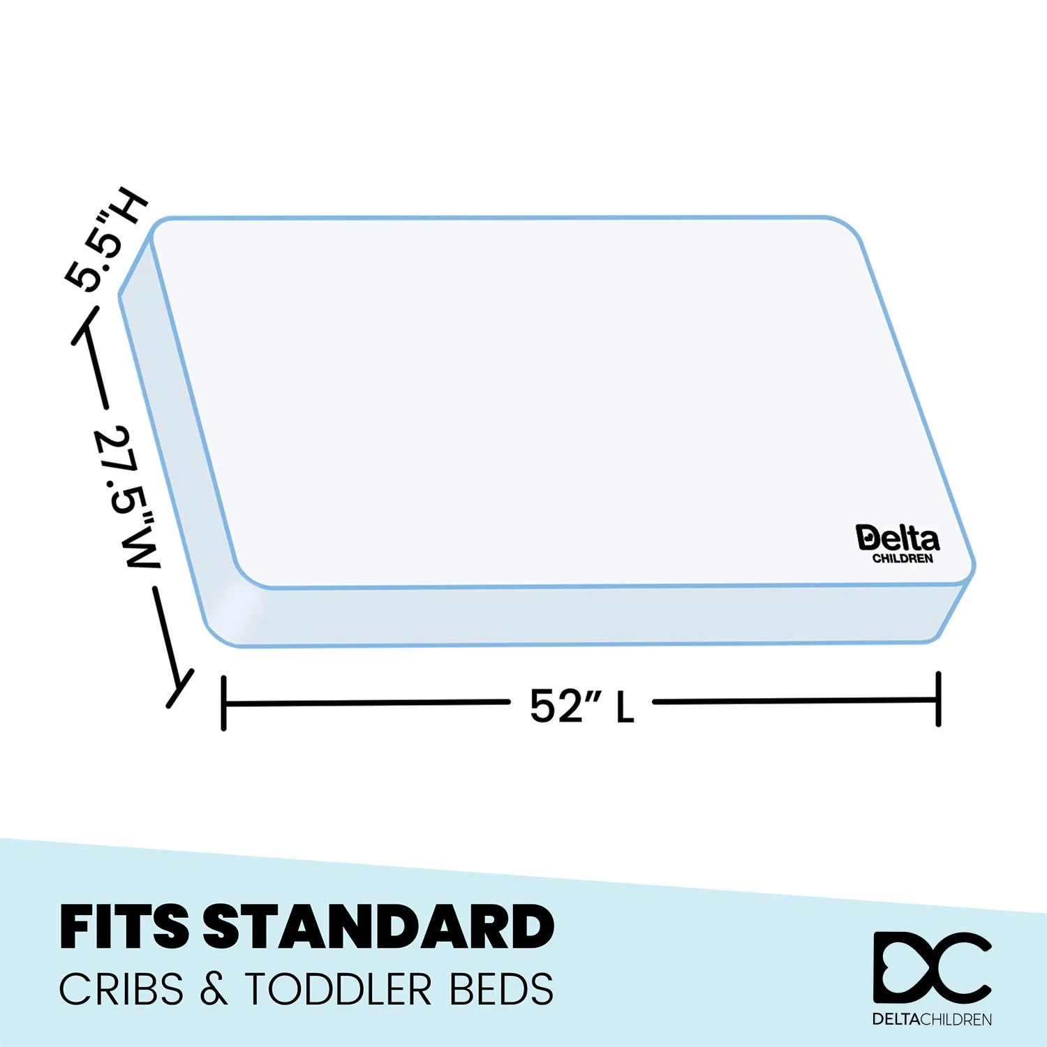 Sweet Bliss Dual Sided Crib and Toddler Mattress - Image 6