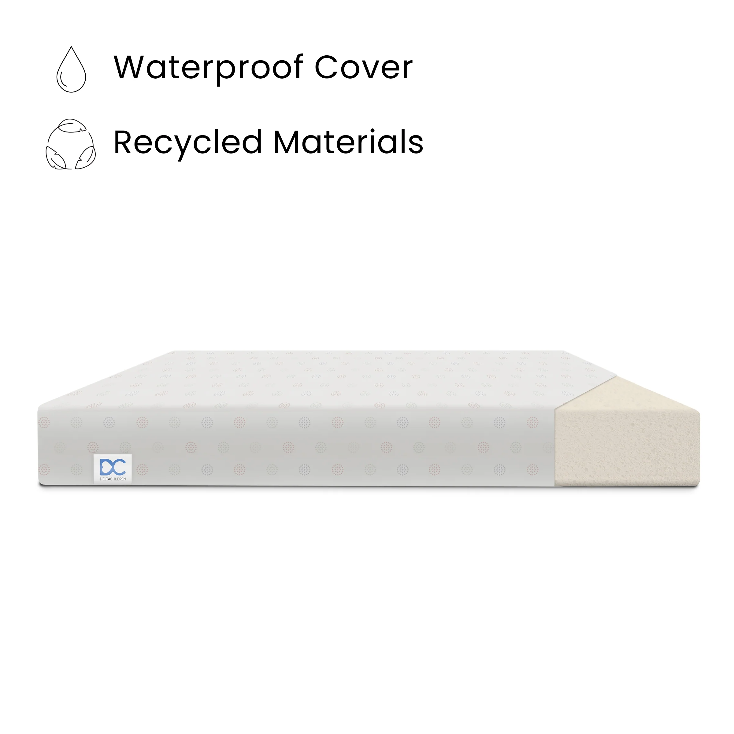 Sweet Bliss Dual Sided Crib and Toddler Mattress - Image 8